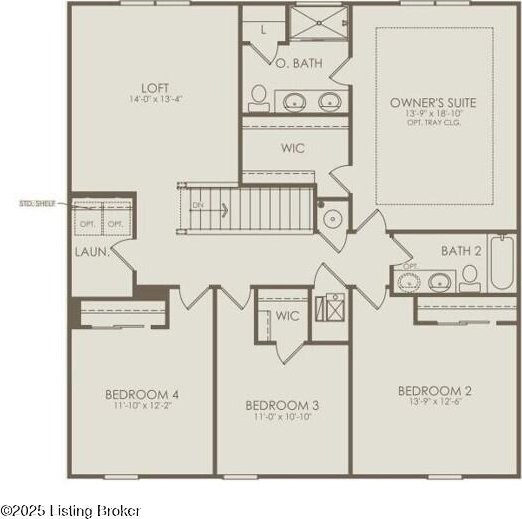 1004 Dry Run Ct, Shelbyville, KY 40065 - floor plan