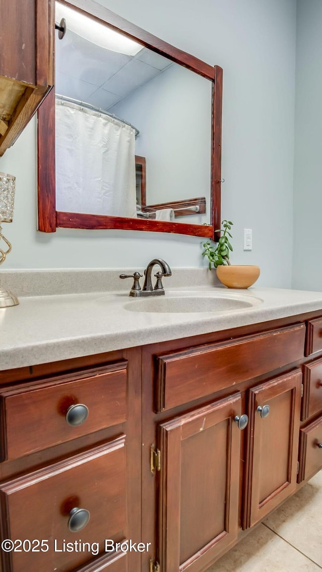 4742 Southern Pkwy, Louisville, KY 40214 - bathroom featuring tile patterned flooring and vanity