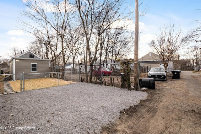 2064 Emmet Ave, Louisville, KY 40217 - view of yard with a gate and fence