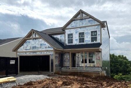 119 Marigold Way, Mt Washington, KY 40047 - property in mid-construction featuring a porch and a garage