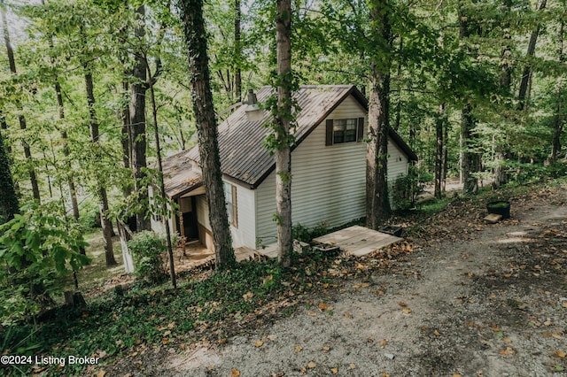 110 Nathan Rd, Falls Of Rough, KY 40119 - view of side of property featuring a forest view