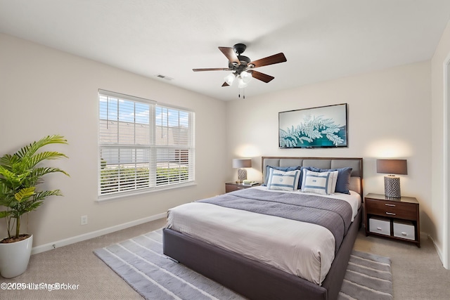 135C Michelle Dr, Shepherdsville, KY 40165 - bedroom featuring baseboards, carpet, and visible vents
