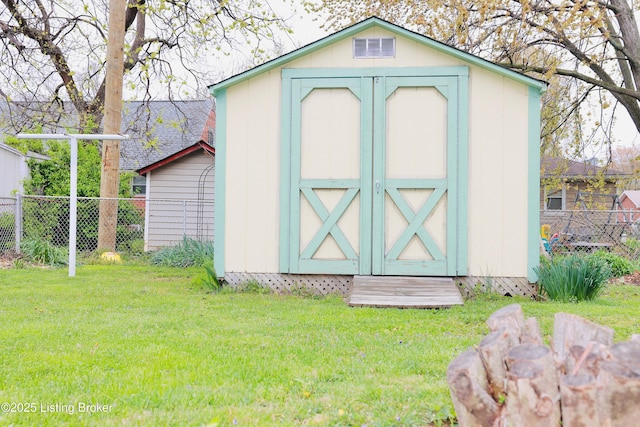 3019 Leman Dr, Louisville, KY 40220 - view of shed with fence
