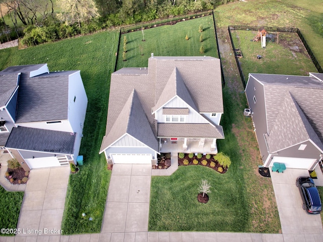 18104 Bridle Run Dr, Louisville, KY 40245 - bird's eye view
