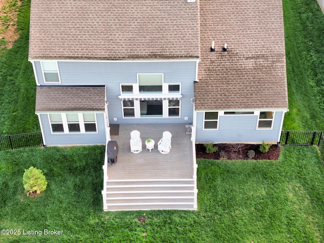 18104 Bridle Run Dr, Louisville, KY 40245 - drone / aerial view