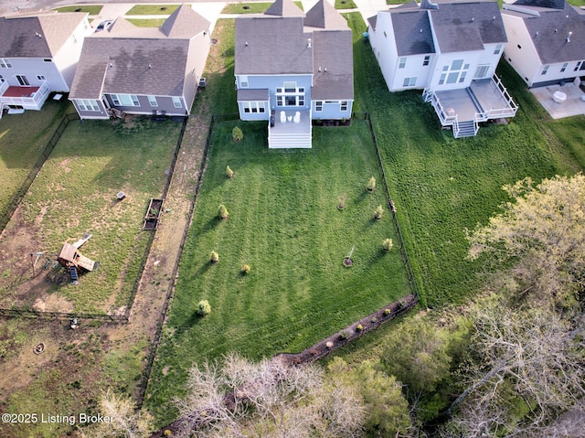 18104 Bridle Run Dr, Louisville, KY 40245 - bird's eye view featuring a residential view