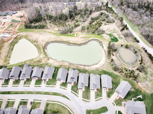 birds eye view of property featuring a residential view