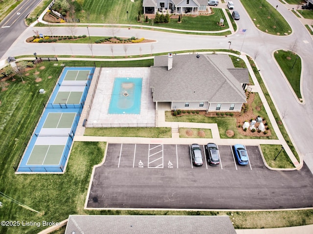 aerial view