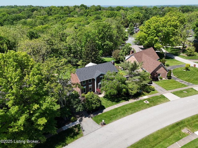 8116 Montero Dr, Prospect, KY 40059 - bird's eye view of a forest