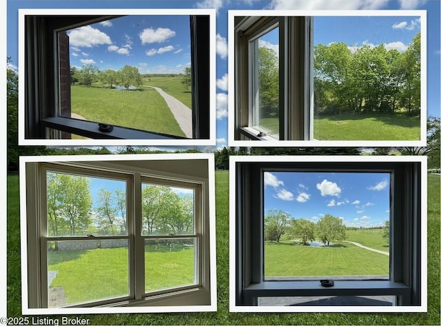 view of marketing collateral with multiple images
