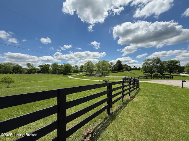 gate with a view of rural / pastoral area