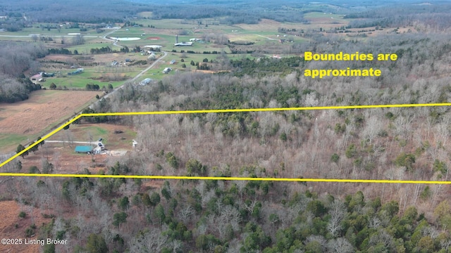 1400 Bewleyville Rosetta Rd, Irvington, KY 40146 - drone / aerial view featuring a rural view