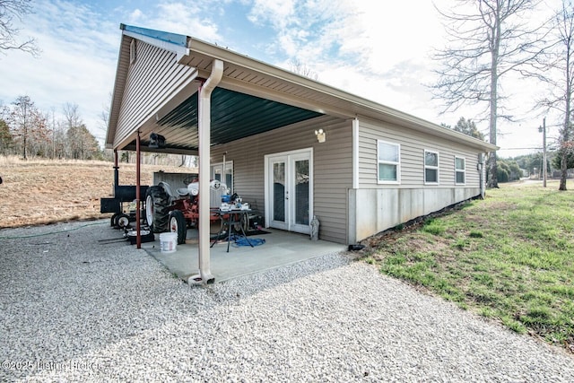 1400 Bewleyville Rosetta Rd, Irvington, KY 40146 - exterior space with french doors