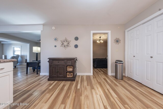 432 Four Seasons Rd, Falls Of Rough, KY 40119 - living room featuring light wood-style flooring and baseboards
