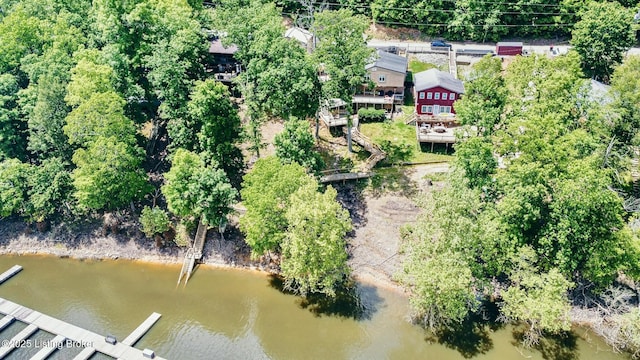 432 Four Seasons Rd, Falls Of Rough, KY 40119 - drone / aerial view of a large body of water