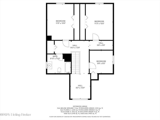 2203 Date St, Louisville, KY 40210 - floor plan