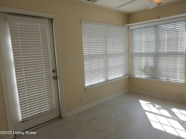 113 Lanai Dr Unit A, Shepherdsville, KY 40165 - interior space featuring baseboards and a ceiling fan