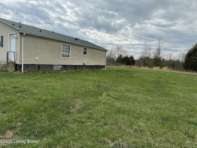 42 Foggy Bottom Ln, Garfield, KY 40140 - exterior space featuring a yard and metal roof