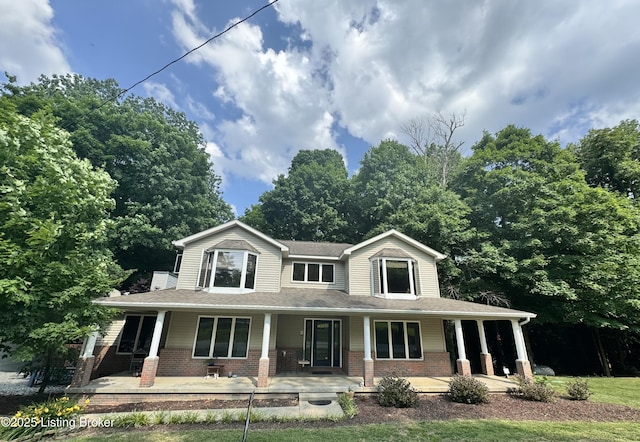 601 Indian Ridge Rd, Falls Of Rough, KY 40119 - view of front of house with brick siding and a porch