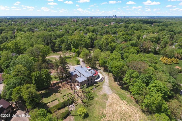 1801 Sulgrave Rd, Louisville, KY 40205 - bird's eye view with a wooded view