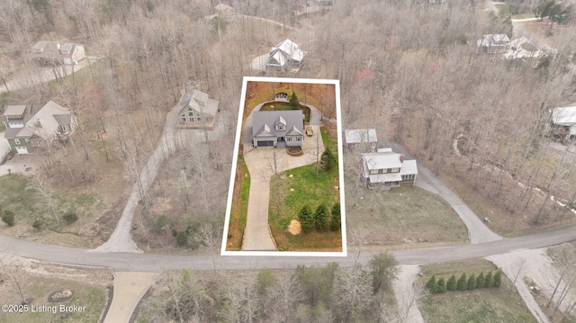 105 Moutardier Woods Way, Leitchfield, KY 42754 - bird's eye view