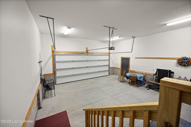 105 Moutardier Woods Way, Leitchfield, KY 42754 - garage with a garage door opener
