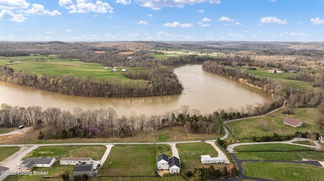 3965 Broadford Rd, Clarkson, KY 42726 - birds eye view of property with a water view