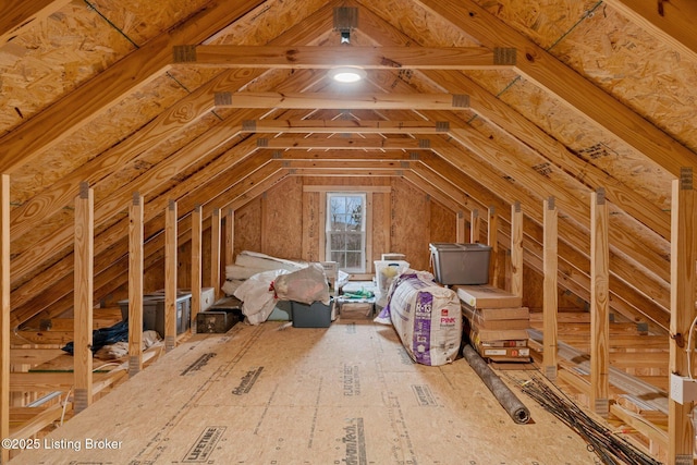 3965 Broadford Rd, Clarkson, KY 42726 - view of unfinished attic