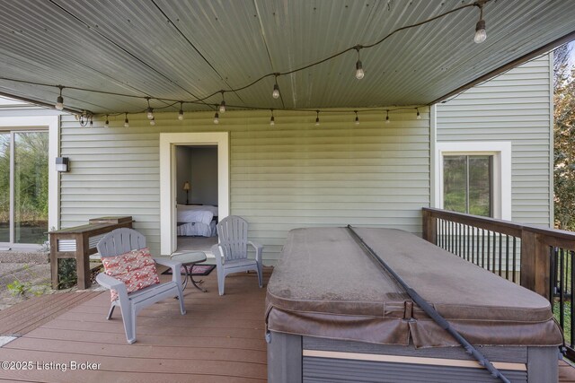 view of deck