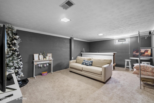 2410 Mammoth Way, Louisville, KY 40299 - carpeted bedroom with a textured ceiling and visible vents
