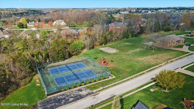 235 Ashford Dr, Mt Washington, KY 40047 - aerial view of a tree filled landscape