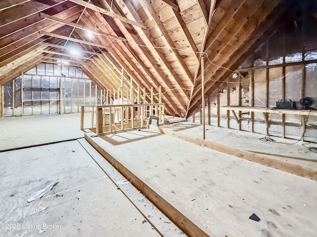 235 Ashford Dr, Mt Washington, KY 40047 - view of unfinished attic
