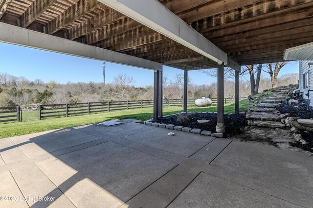 1110 Clark Station Rd, Fisherville, KY 40023 - view of patio featuring a fenced backyard