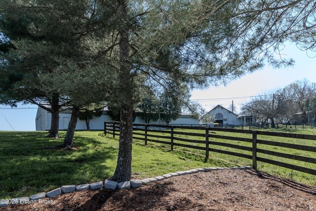 1110 Clark Station Rd, Fisherville, KY 40023 - view of yard featuring an outbuilding, a barn, and fence