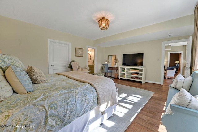 4232 Ashleywood Ct, Louisville, KY 40241 - bedroom featuring wood finished floors and baseboards