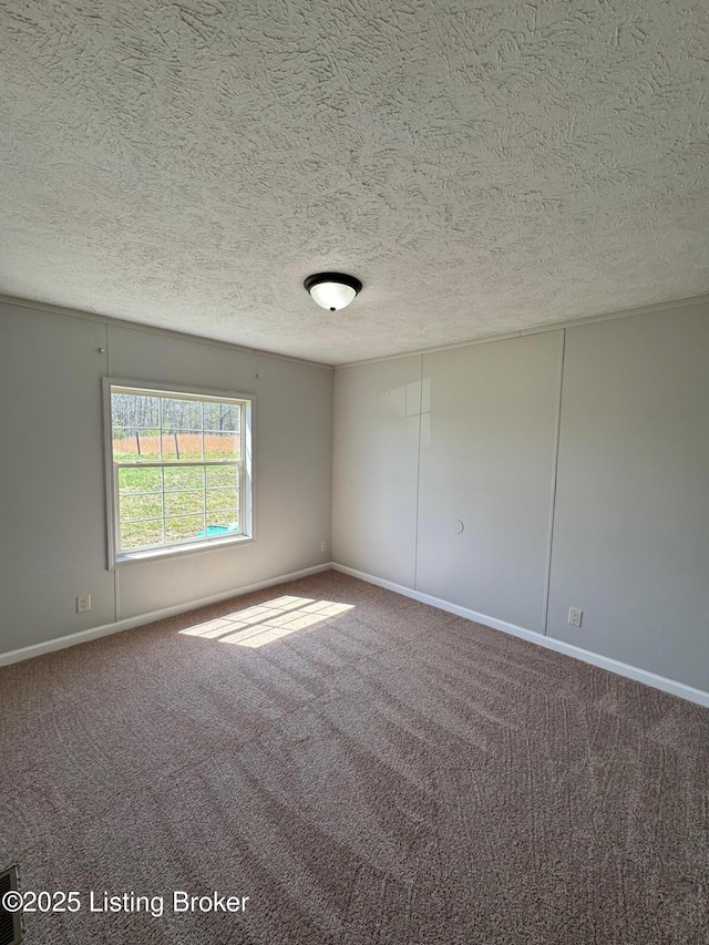 490 Blackjack Rd, Radcliff, KY 40160 - empty room with carpet, baseboards, and a textured ceiling