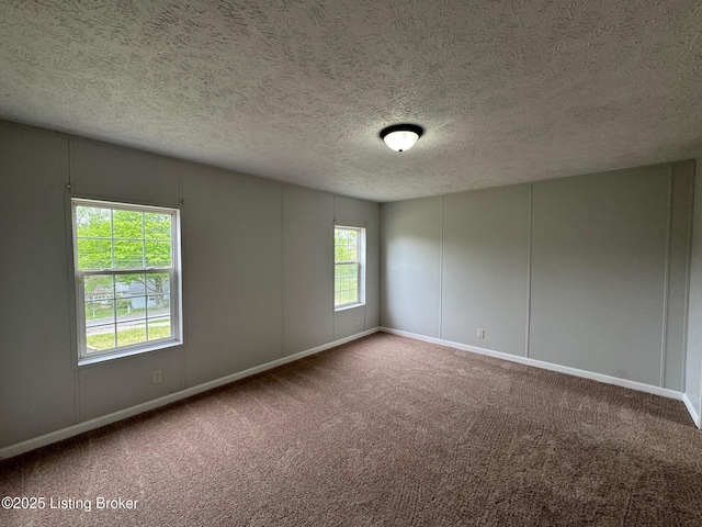 490 Blackjack Rd, Radcliff, KY 40160 - empty room featuring baseboards, carpet flooring, and a textured ceiling