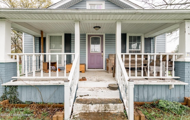 310 Wentworth Ave, Bedford, KY 40006 - entrance to property with covered porch