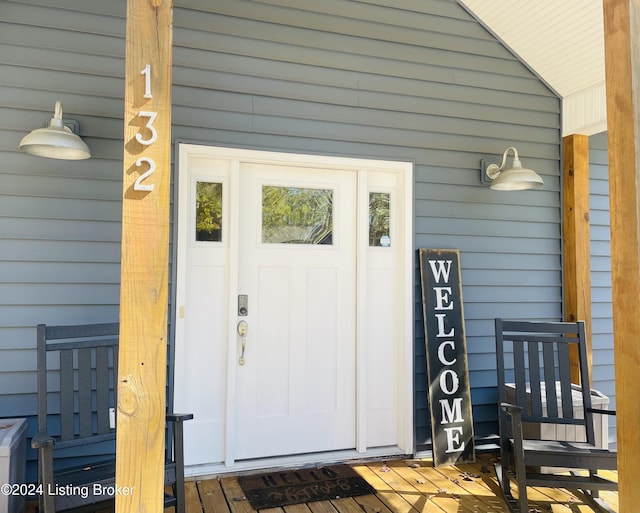 132 Cherry Ln, Leitchfield, KY 42754 - view of exterior entry