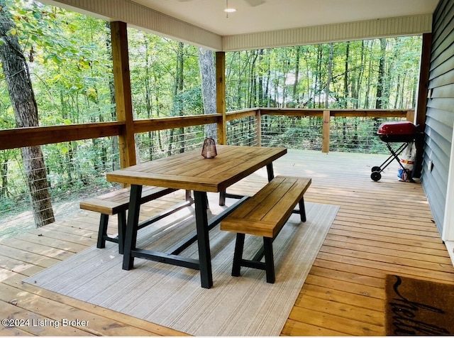 132 Cherry Ln, Leitchfield, KY 42754 - sunroom featuring plenty of natural light