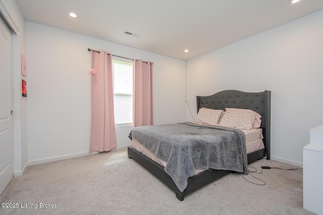 11207 Comfort Ct, Louisville, KY 40229 - carpeted bedroom with recessed lighting and baseboards