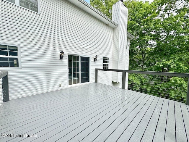 view of deck