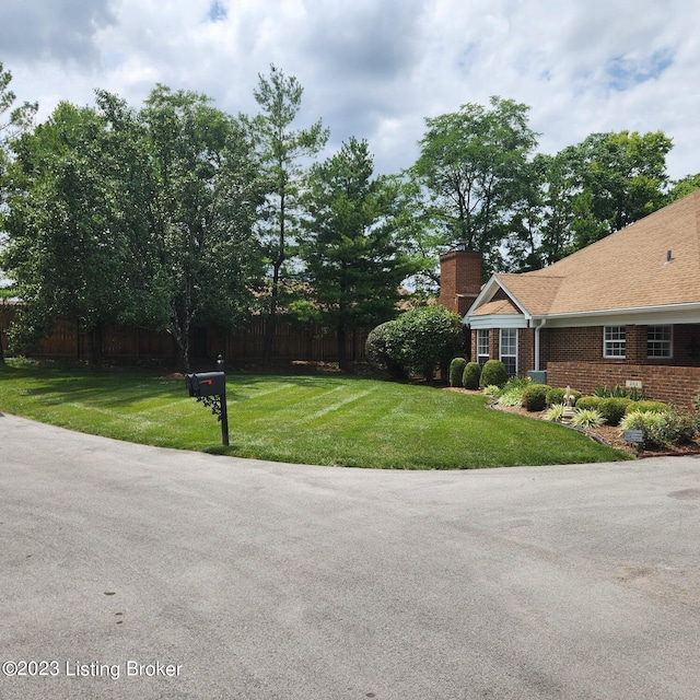 404 Eastgate Village Wynde, Louisville, KY 40223 - view of yard featuring fence
