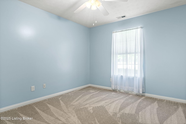 1112 Majestic Woods Dr, La Grange, KY 40031 - unfurnished room with carpet floors, baseboards, and ceiling fan