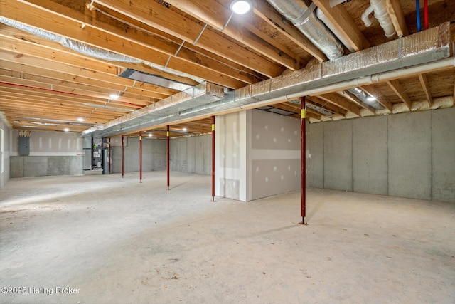 3408 Rhodelia Rd, Payneville, KY 40157 - unfinished below grade area featuring electric panel