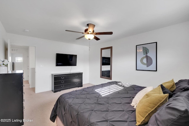 109 Kentucky Oaks Trl, Elizabethtown, KY 42701 - bedroom with carpet and ceiling fan