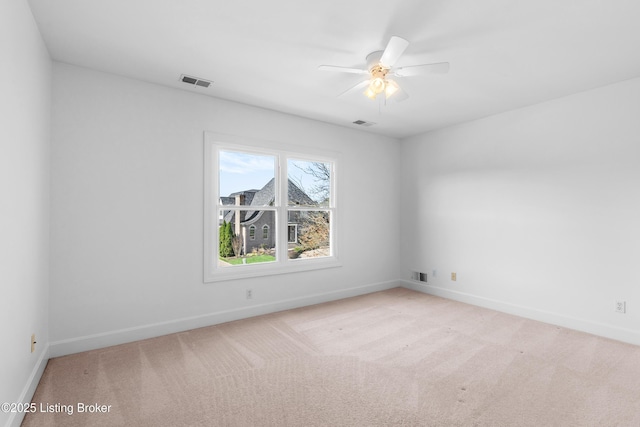 14801 Forest Oaks Dr, Louisville, KY 40245 - unfurnished room featuring light carpet, visible vents, and baseboards