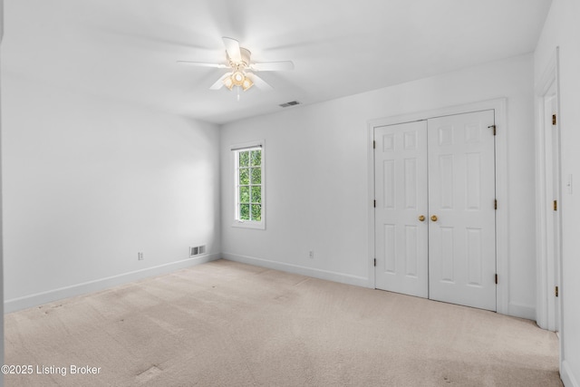 14801 Forest Oaks Dr, Louisville, KY 40245 - unfurnished bedroom featuring a closet, carpet flooring, baseboards, and visible vents