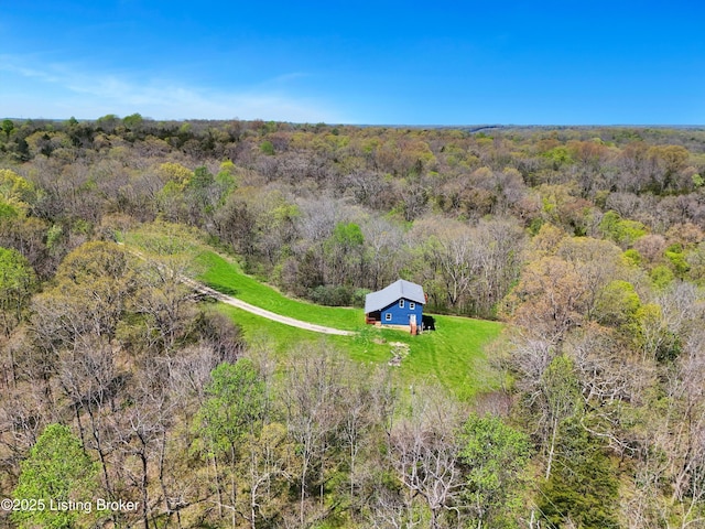 7700 Organ Creek Rd, Pendleton, KY 40055 - aerial view with a forest view
