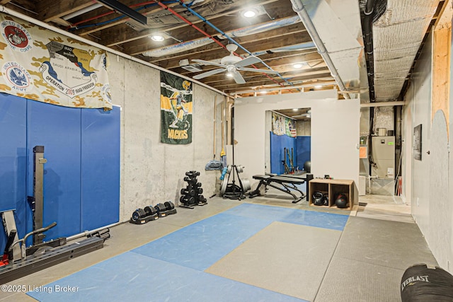 view of workout room